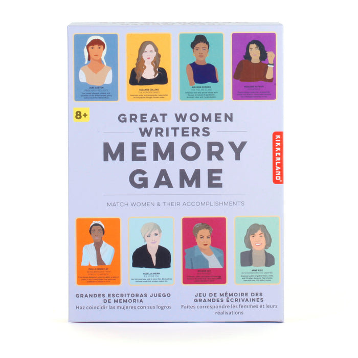 GG236-EU: Great Women Writers Memory Game