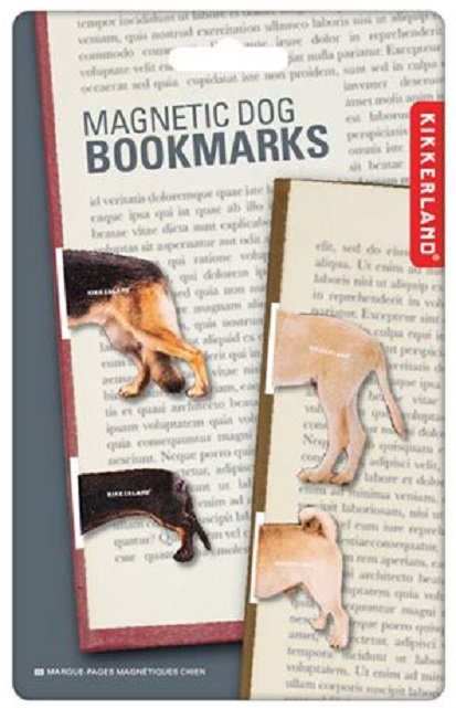 ST129: Magnetic Dog Bookmarks