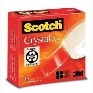 6001933: TAPE SCOTCH CRYSTAL 19X33M