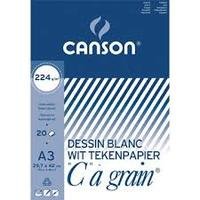 C200027138: BL 20FL CàGRAIN ® A3 224 G BLANC