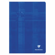 312222C: CAHIER A4 BLEU 80PAGES