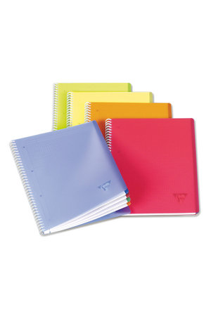 328626C: Cahier A4 Linicolor FRESH 4 couleurs de bande 160pages