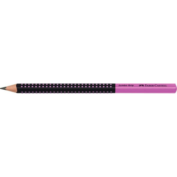 511911: Bleistift Jumbo Grip Two Tone sw/pink