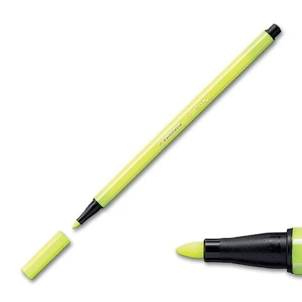 68/024: Pen 68 NEON yellow