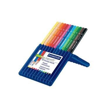 157 SB12: ergosoft crayon de couleur - Box 12 pc