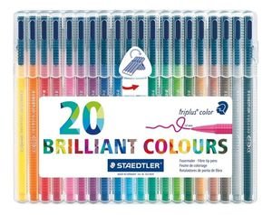 323 SB20: triplus color feutre - Box 20 pc