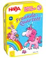 1307358001: Mini Spiel - Einhorn Glitzerglück - Freunde-Quartett