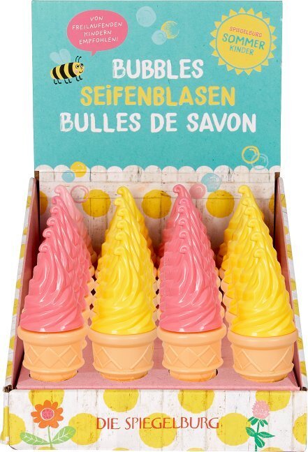 Seifenblasen Eisform - Spiegelburg Sommerkinder, sort.