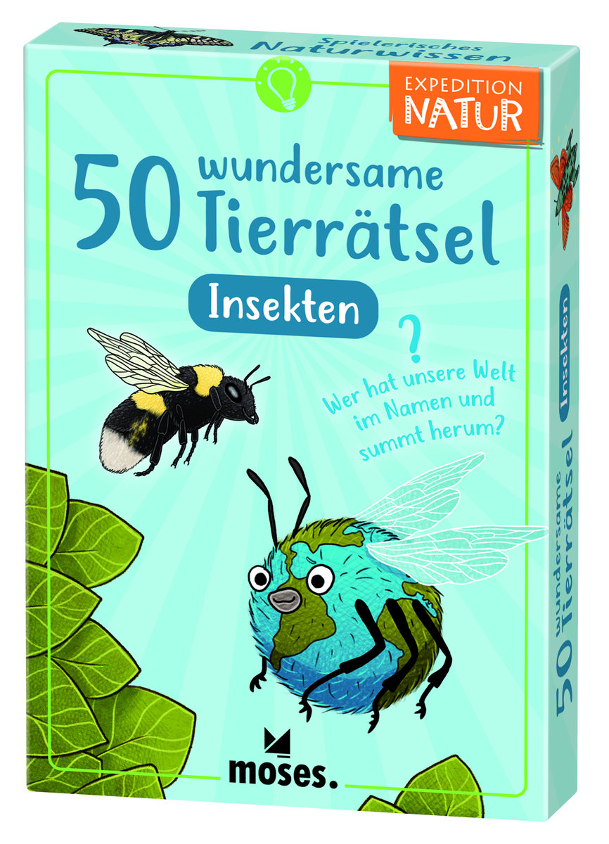 Expedition Natur 50 w. Tierrätsel - Insekten