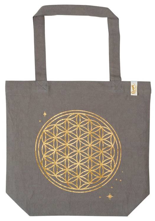 Omm for you Shopper Bio-Baumwolle Flower of life