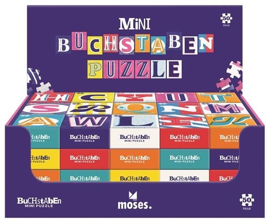 Mini Buchstaben Puzzle VE 60