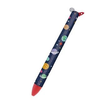 CLICK0023: TWO-COLOUR BALLPOINT PEN - CLICK&CLACK - SPACE