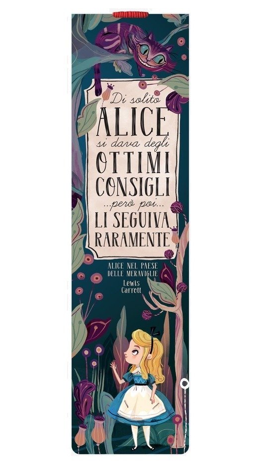 SE0214: BOOKMARK - ALICE IN WONDERLAND