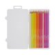 EV0001: SET OF 12 COLOURING PENCILS - LIVE COLOURFULLY - SUNSET PALETTE