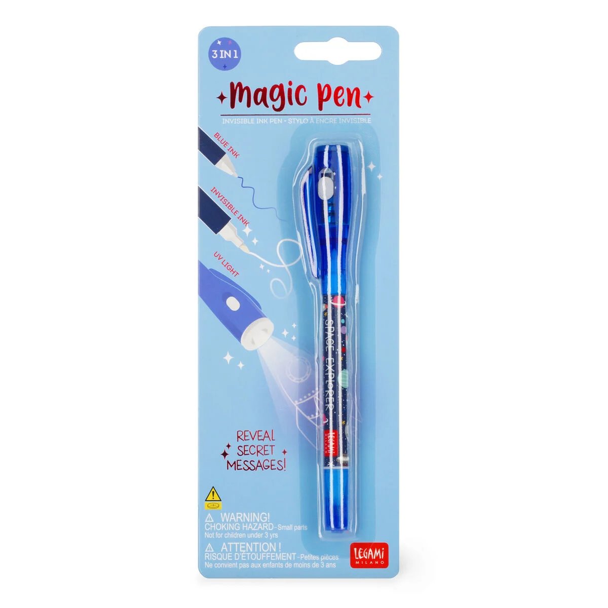 MIN0002: INVISIBLE INK PEN - MAGIC PEN - SPACE