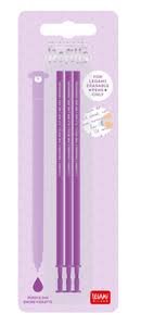 REFEP0009:REFILL ERASABLE PEN - PURPLE - PACK 3 PCS