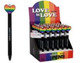 XL2177:Erasable Pen Ink Blue LOVE IS LOVE, display 36 pcs