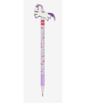 UNI0001: Crayon avec gomme licorne UNICORN