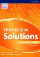 Solutions: Upper Intermediate. Student's Book