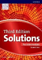 Solutions pre-intermediate student book and online practice pack