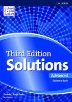 Solutions: Advanced: Student's Book