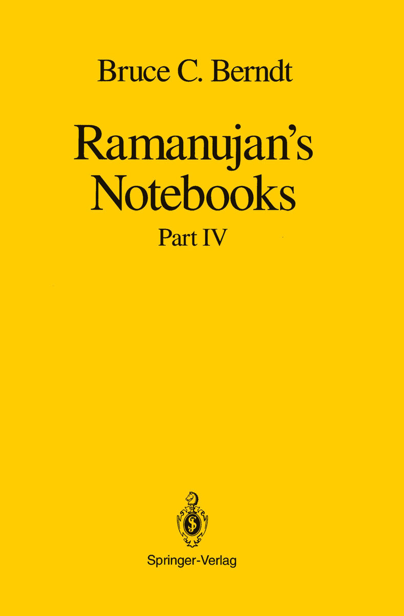 Ramanujans Notebooks