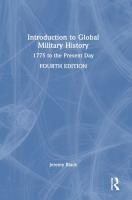 Introduction to Global Military History