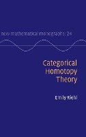 Categorical Homotopy Theory