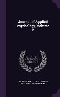 Journal of Applied Psychology, Volume 2