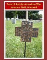 Sons of Spanish-American War Veterans: 2018 Yearbook