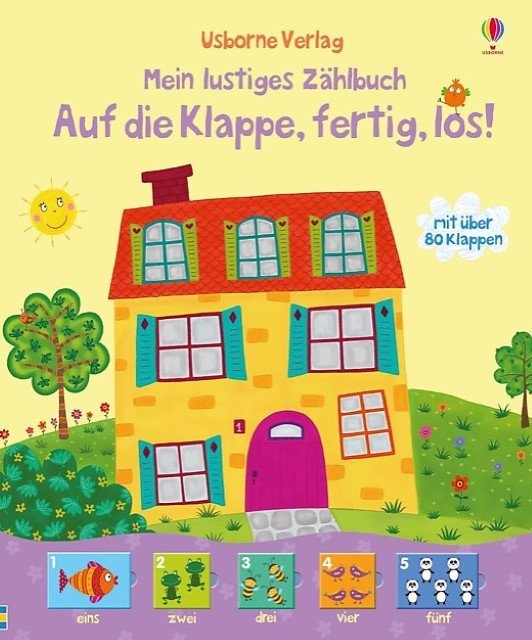 Mein lustiges Zählbuch: Auf die Klappe, fertig, los!