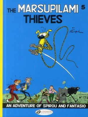 Characters - spirou & fantasio - tome 5 the marsupilami thieves - vol05