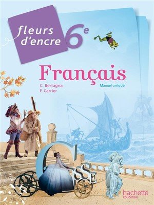 Fleurs d'encre francais 6eme grand format - edition 2014