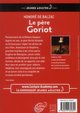 Le pere goriot - texte abrege