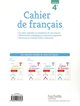 Cahier de francais cycle 4 / 4e - ed. 2018