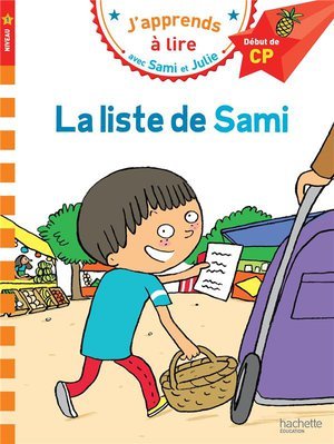 Sami et julie cp niveau 1 la liste de sami