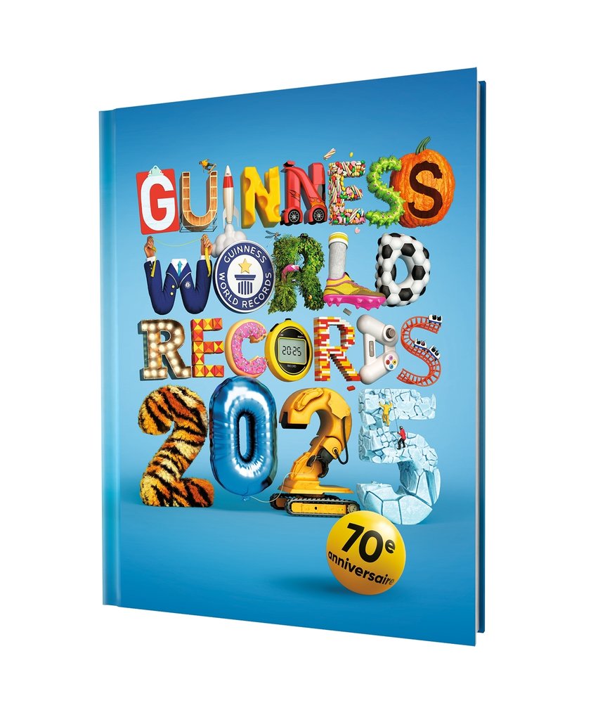 Guinness world records 2025 - 70th anniversary edition