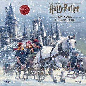 Calendrier de l'avent pop-up harry potter - un noel a poudlard