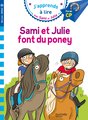 Sami et julie cp niveau 3 sami et julie font du poney