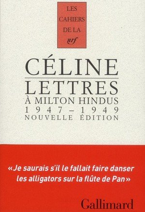 Lettres a milton hindus - (1947-1949)