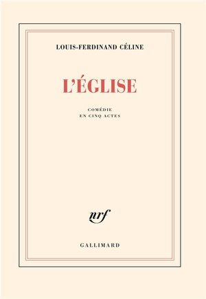 L'eglise - comedie en cinq actes