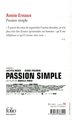 Passion simple