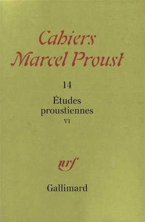 Etudes proustiennes - vol06