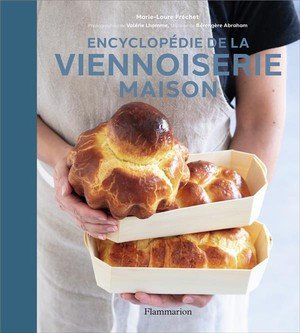 Encyclopedie de la viennoiserie maison - illustrations, noir et blanc