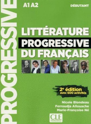 Litterature progressive du francais debutant + cd 2ed - nc