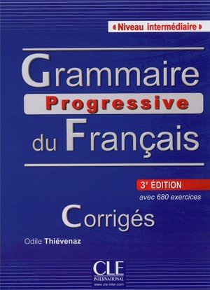 Corriges grammaire progressive du francais intermediaire 3eme ed.