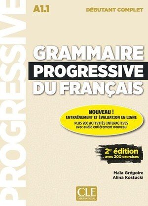 Grammaire progressive deb. complet + appli + cd 2e edition