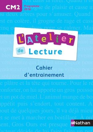 L'atelier de lecture - cahier d'entrainement - cm2