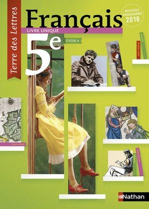 Terre des lettres francais 5eme 2016 - manuel eleve grand format