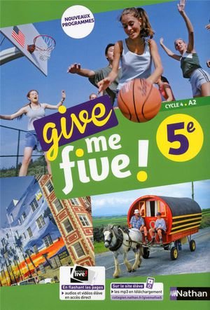 Give me five ! 5eme - manuel 2017